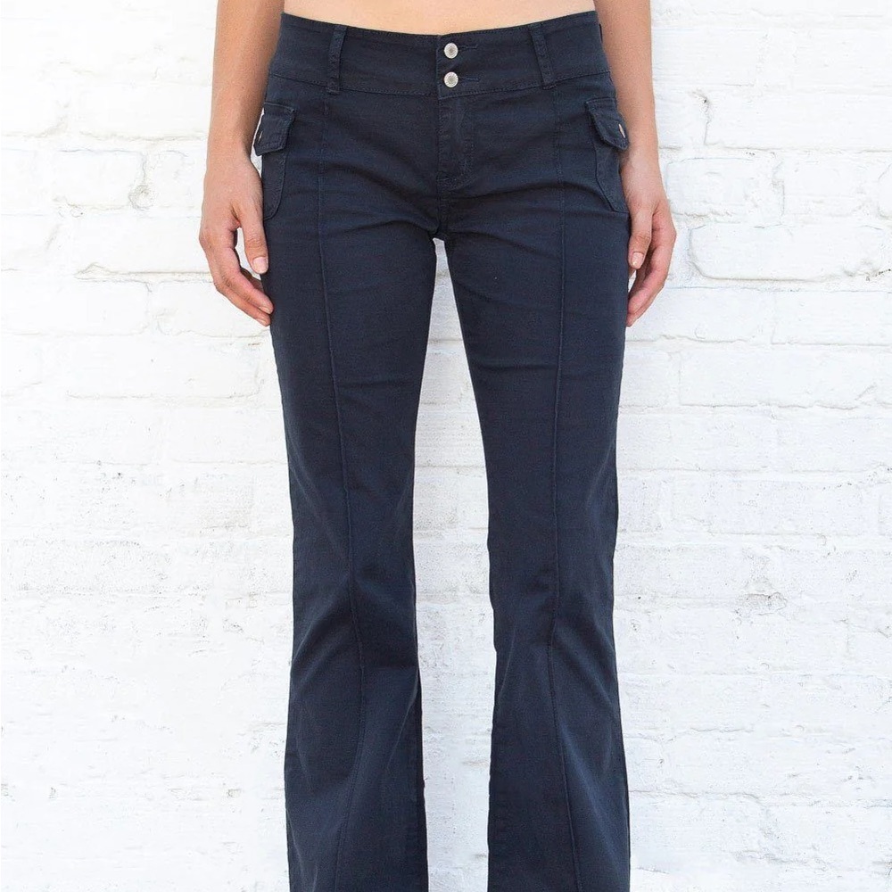 Brandy Melville/John Galt Agatha Pants in Black